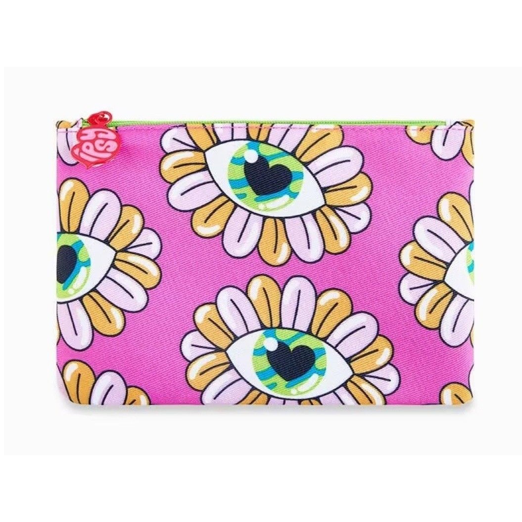Tim Singleton Pride Zip Makeup Bag Cosmetic Case Travel Pouch Wallet Clutch New